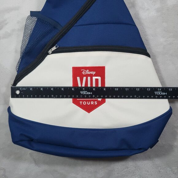 Disney Parks VIP Tours Sling Bag Blue White Crossbody Backpack Shoulder Travel main image 6